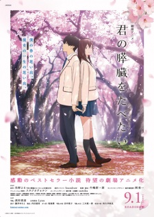 Kimi no Suizou wo Tabetai characters